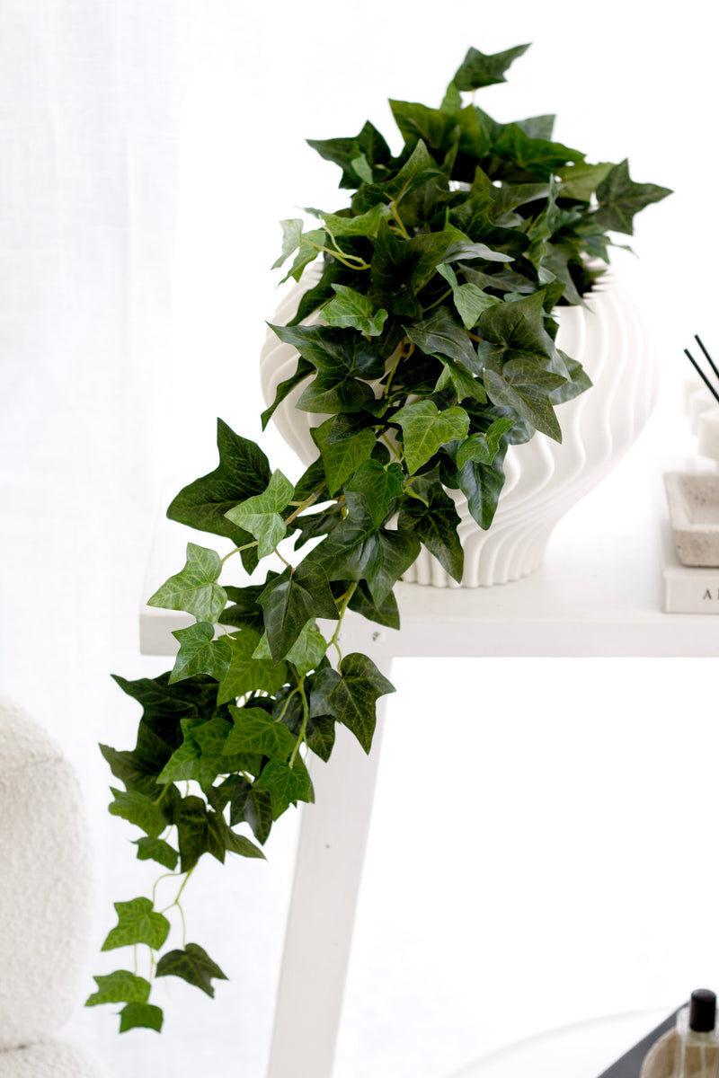 English Ivy Bush – Realistic Faux Trailing Plant 89cm