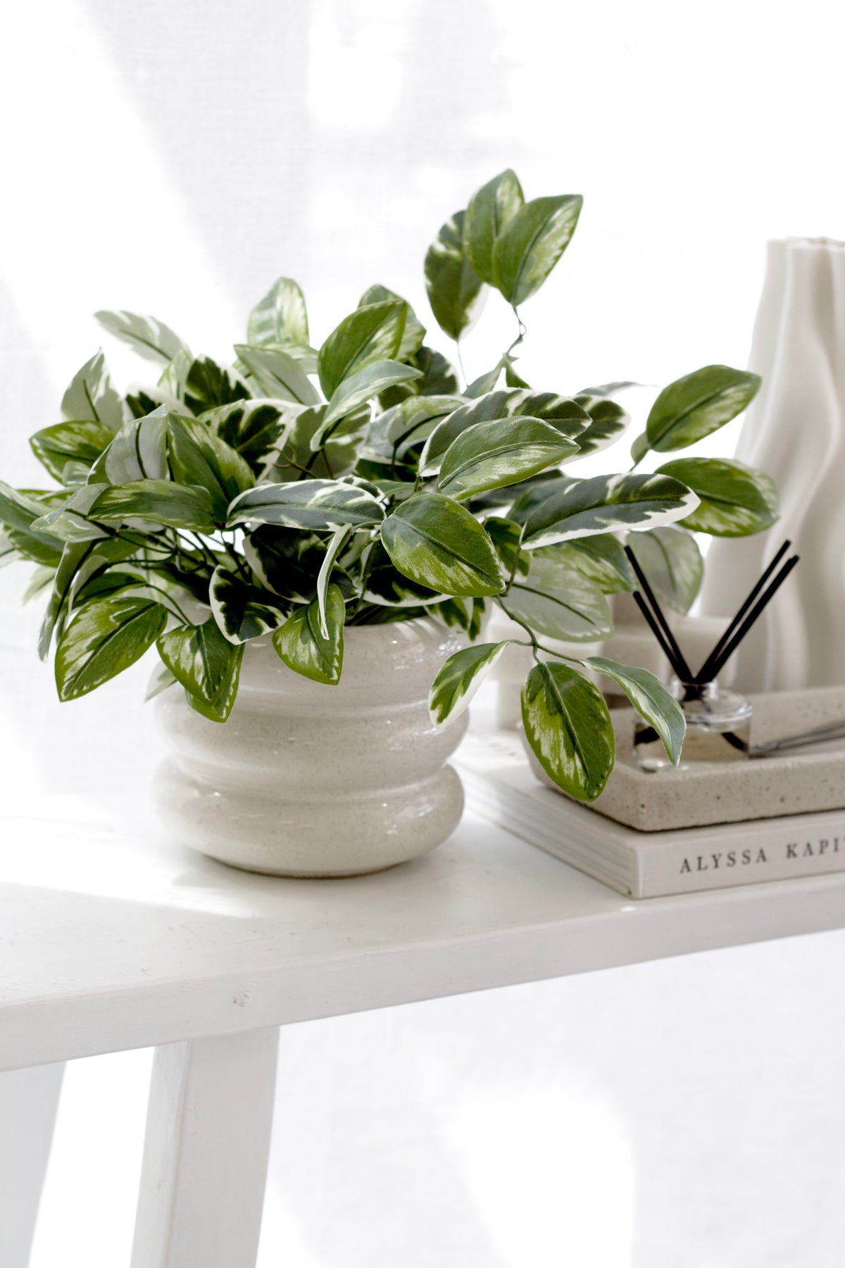 Milan Sculptural Planter – Sandstorm Ceramic Pot in 3 Sizes