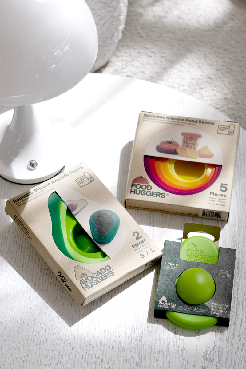 Reusable Avocado Savers Set of 2 – Food-Safe Silicone Covers