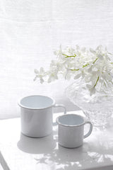 ENAMEL MUG 350ML - WHITE