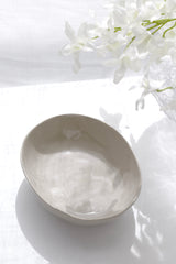 Fenton Dish – Hand-Painted Stoneware in Cashmere Finish