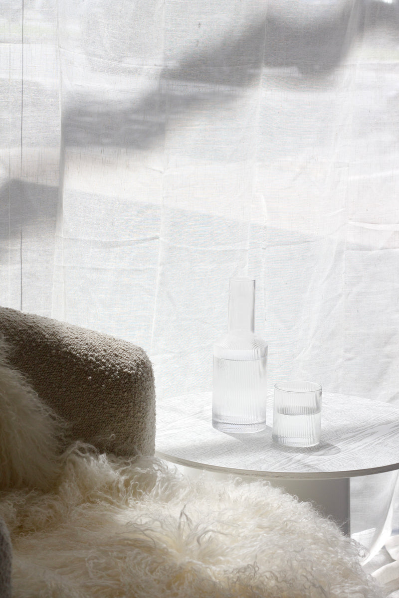 Amalfi Water Glasses (Set of 2) from Papier HQ — Fluted Tumblers