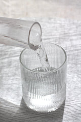 Fluted Glass Amalfi Water Decanter by Papier HQ