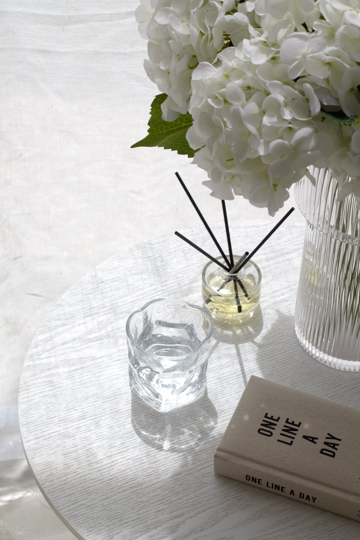 Wavy Textured Glasses (Set of 2) – Stackable Tumblers