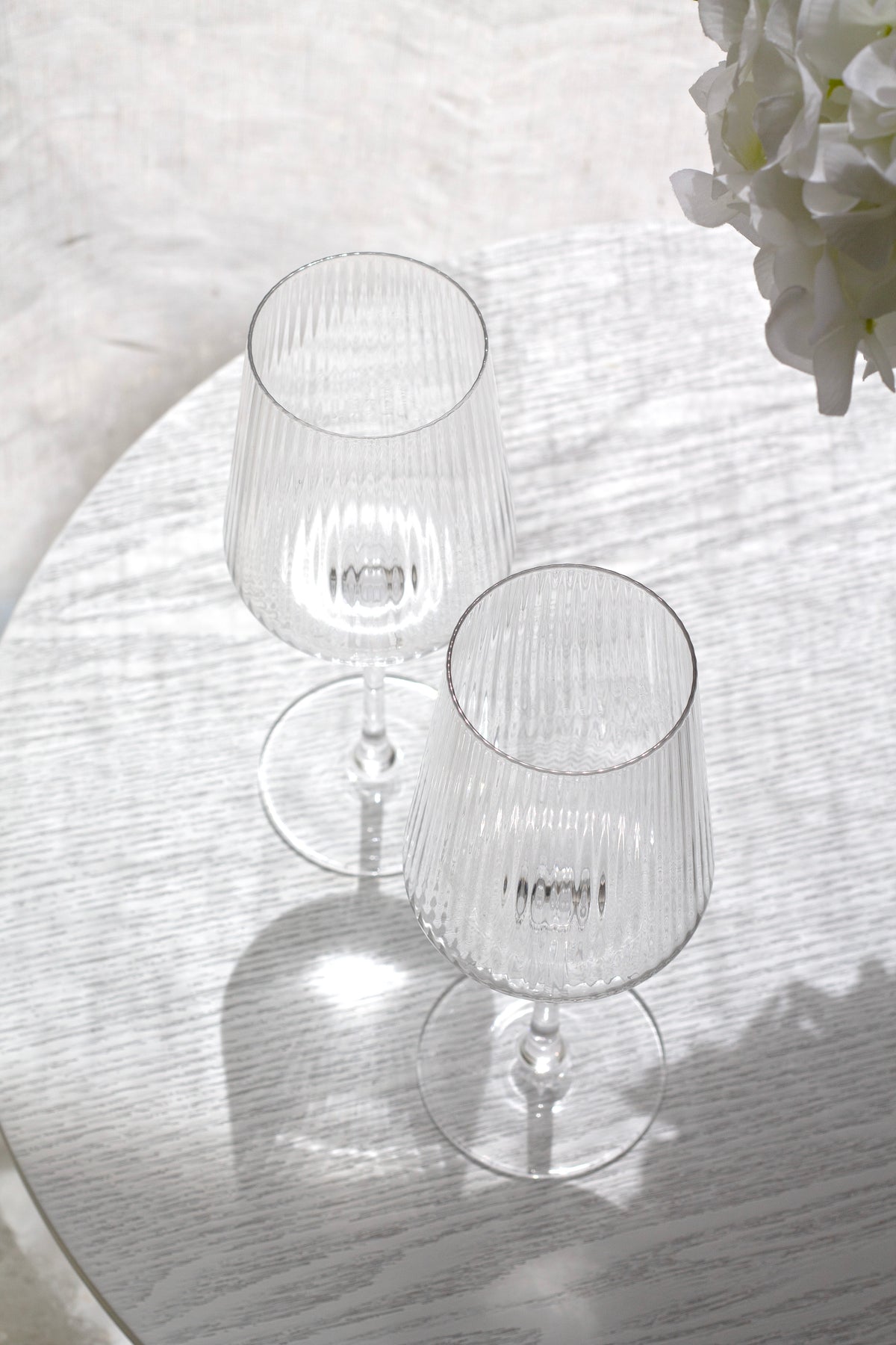Amalfi Fluted Wine Glasses (Set of 2)