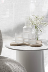 Fluted Glass Amalfi Water Decanter by Papier HQ