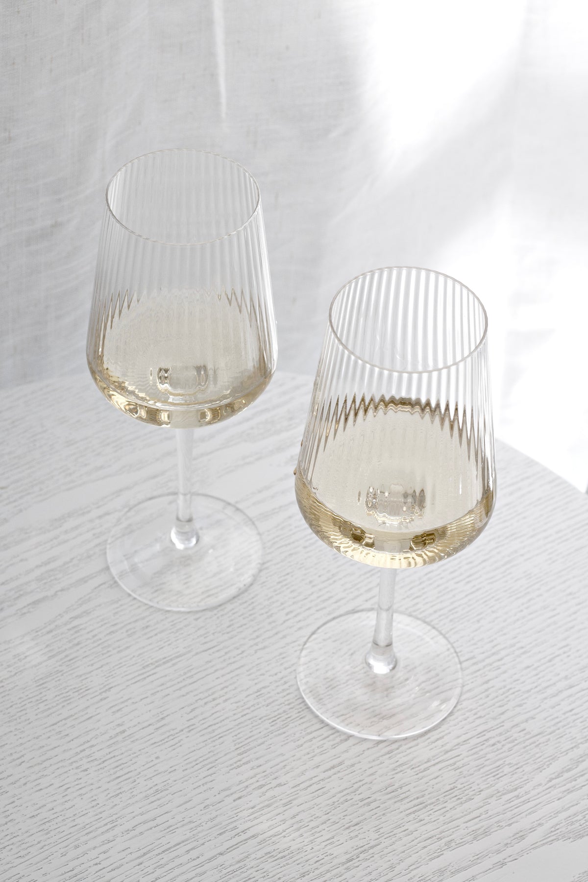 Amalfi Fluted Wine Glasses (Set of 2)