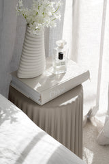 Fulk 3D Printed Ceramic Vase – Sculptural Modern White Porcelain Vase (Small/Large)