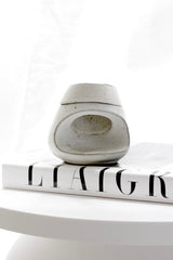 Fort Ceramic Wax Burner from Ned Collections – Light Speckle