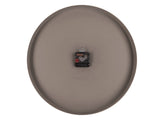 On The Edge Wall Clock - Black / White / Warm Grey / Jungle Green (42cm)