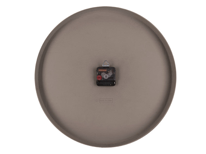 On The Edge Wall Clock - Black / White / Warm Grey / Jungle Green (42cm)