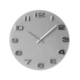 Karlsson Vintage Round Wall Clock in Grey, 35cm open face
