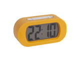 Karlsson Gummy Digital Alarm Clock in Ochre Yellow