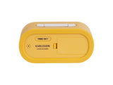Karlsson Gummy Digital Alarm Clock in Ochre Yellow