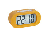 Karlsson Gummy Digital Alarm Clock in Ochre Yellow
