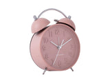 Karlsson Iconic Twin Bell Alarm Clock in Pink