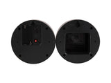 Karlsson Duo Cuckoo Clock in Matte Black, modern birdsong wall clock
