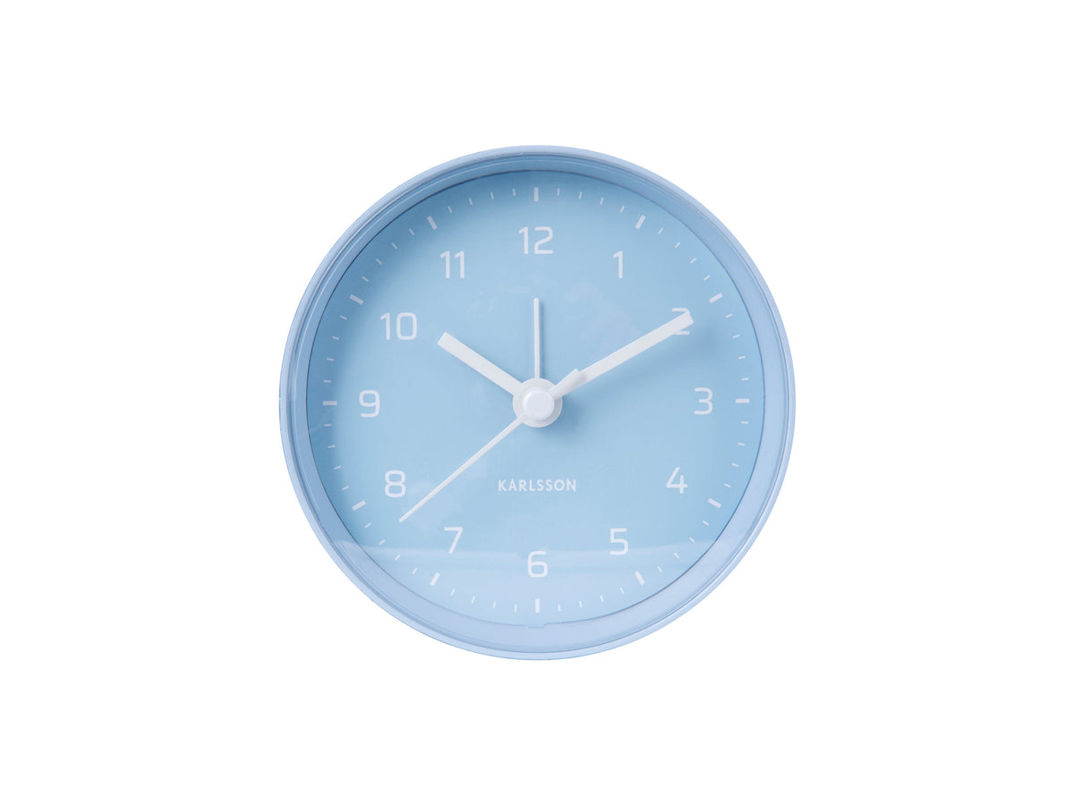 Karlsson Cone alarm clock in Sky Blue, third view