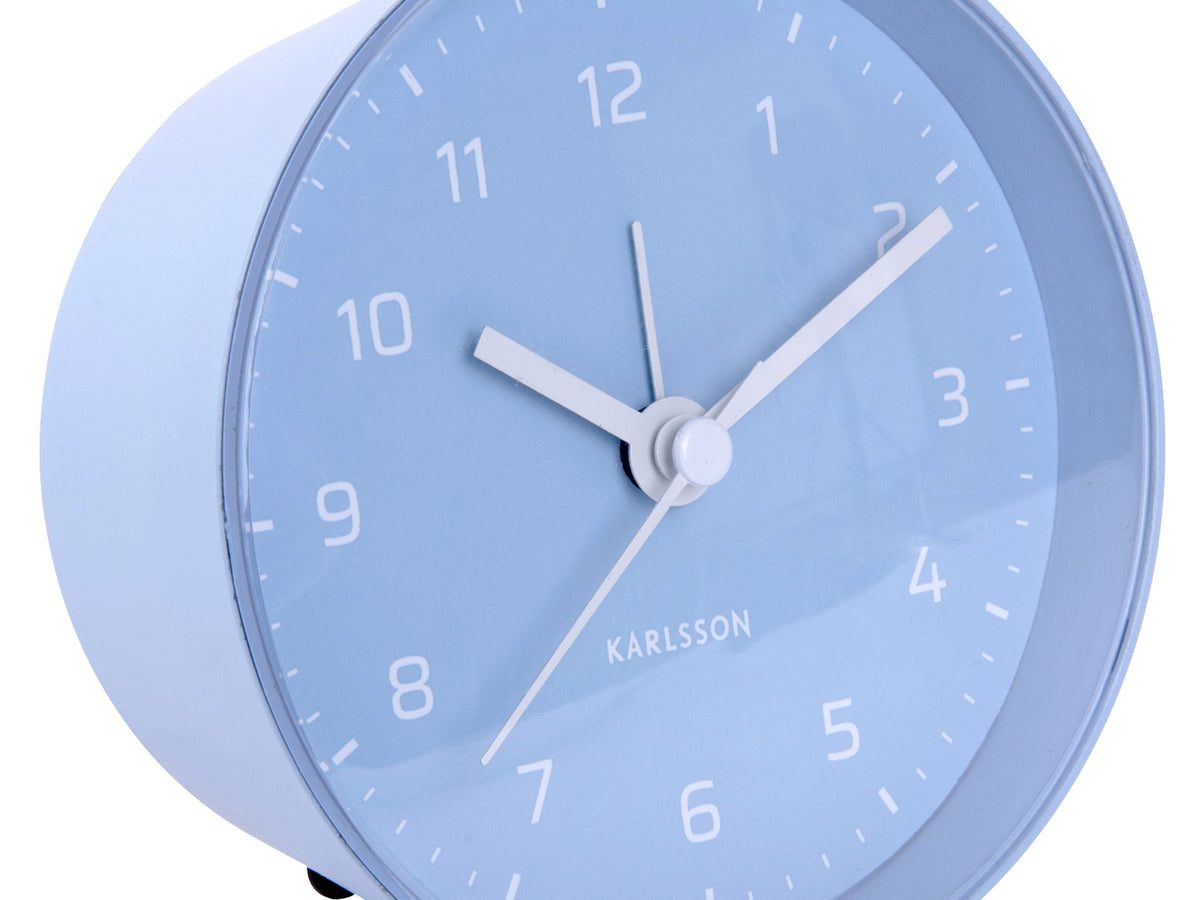 Karlsson Cone alarm clock in Sky Blue, second view