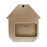 Karlsson Modern Cuckoo Clock in Metallic Rose Gold, Nordic wall clock with birdsong