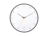 Calm Wall Clock – White / Black | Karlsson Design by Armando Breeveld