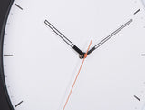 Calm Wall Clock – White / Black | Karlsson Design by Armando Breeveld