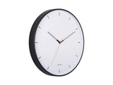 Calm Wall Clock – White / Black | Karlsson Design by Armando Breeveld