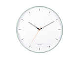 Karlsson Calm Wall Clock in Grayed Jade, minimalist silent wall clock
