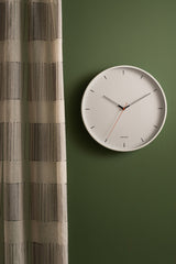 Calm Wall Clock – White / Black | Karlsson Design by Armando Breeveld