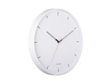 Calm Wall Clock – White / Black | Karlsson Design by Armando Breeveld