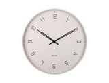 Stark Silent Wall Clock 40cm Karlsson | Black or Warm Grey