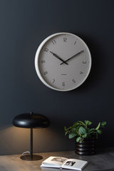 Stark Silent Wall Clock 40cm Karlsson | Black or Warm Grey