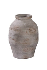 Small Lucca terracotta jar in sandwash finish, 43.5 x 31cm