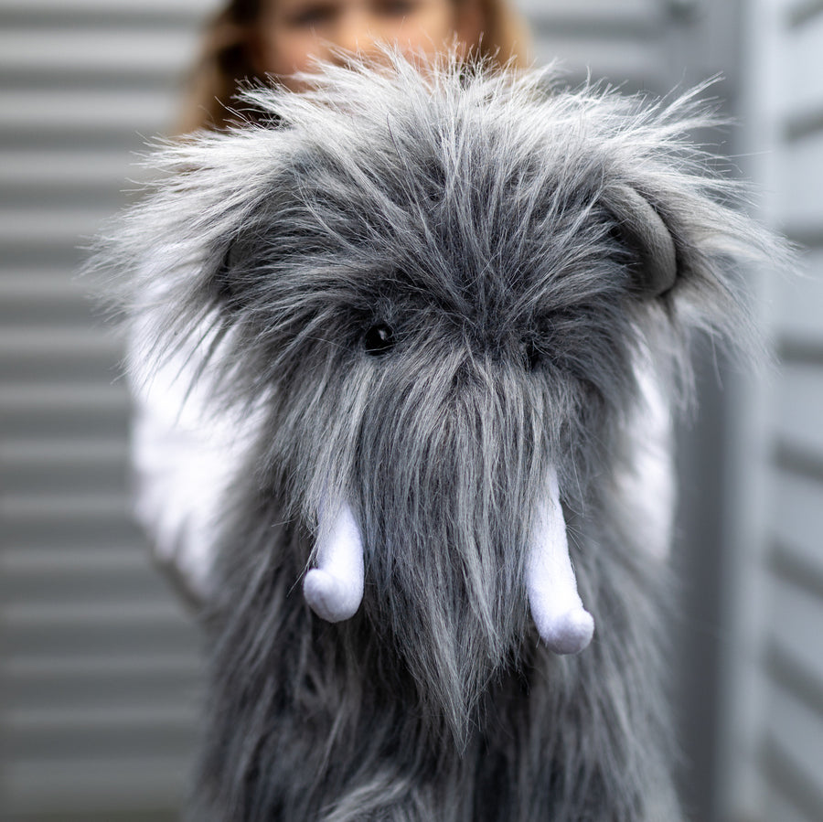 Monty the Mammoth Plush Toy by Lily & George, 30cm