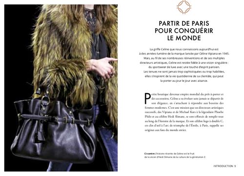 Little Book of Celine open page spread showing Phoebe Philo era designs