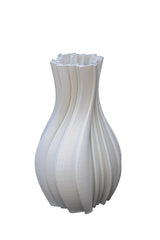 Louella White 3D Printed Ceramic Vase