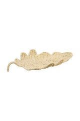 Paper Rope Leaf Tray – Woven Natural Decorative Catch-All | 56cm