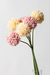 Mum Ball Bundle Cream 43cm | Faux Flower Stems