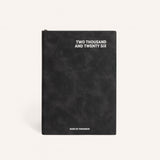Made of Tomorrow 2026 A5 Daily Diary - Faux Leather | Onyx