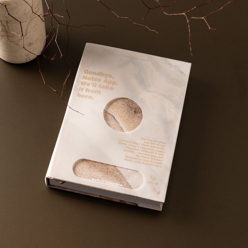 Made of Tomorrow 2026 A5 Daily Diary | Graphic - Drift