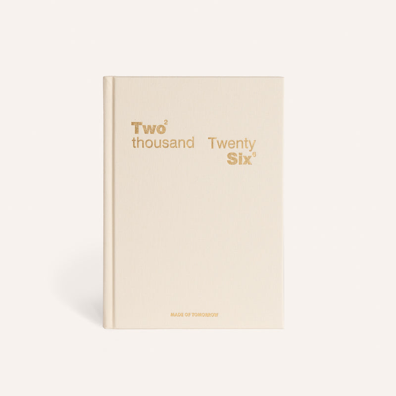 Made of Tomorrow 2026 A5 Weekly Diary – Classic | Cream