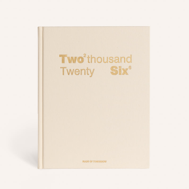 Made of Tomorrow 2026 A5 Grand Daily Diary – Classic | Cream