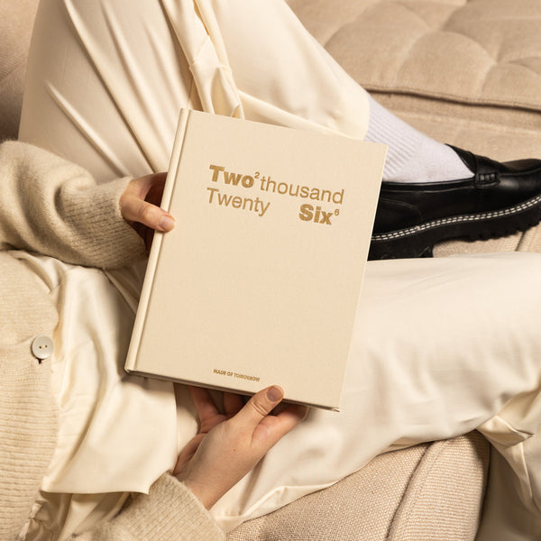 Made of Tomorrow 2026 A5 Grand Daily Diary – Classic | Cream