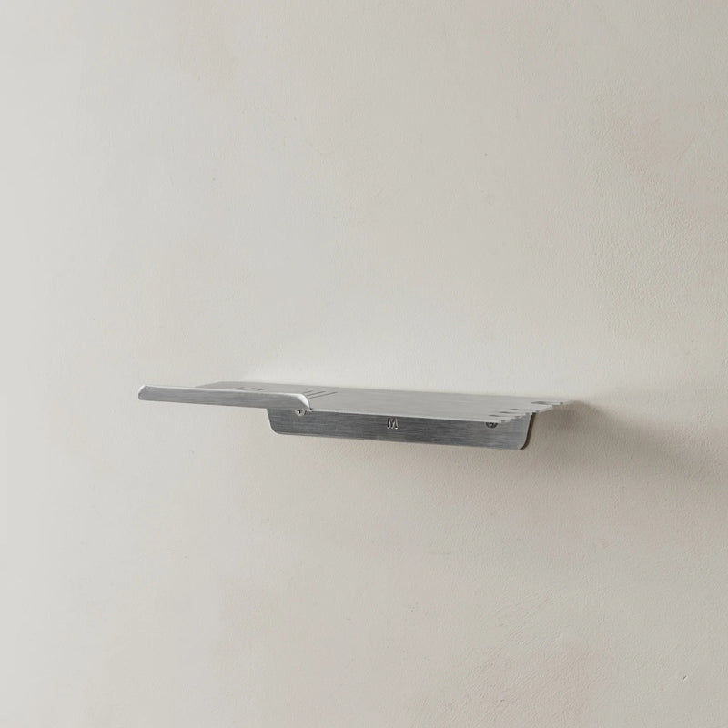 FOLD Shower Shelf ∙ Black / White / Aluminium