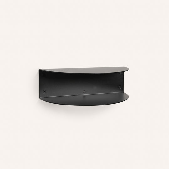 Black FOLD Bedside Table Mini on a white background