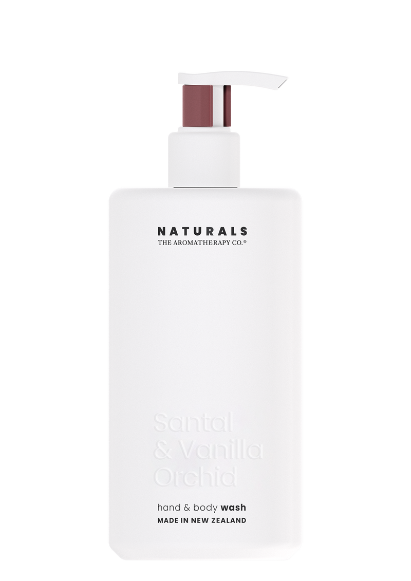 Santal & Vanilla Orchid Hand & Body Wash | Naturals by Aromatherapy Co