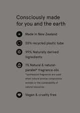 Naturals Neroli & Amber Wood Hand Cream – Vegan Hydration