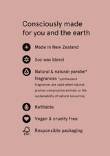Naturals Rose Jasmine & Oud Candle – Floral & Oud Soy Wax Blend