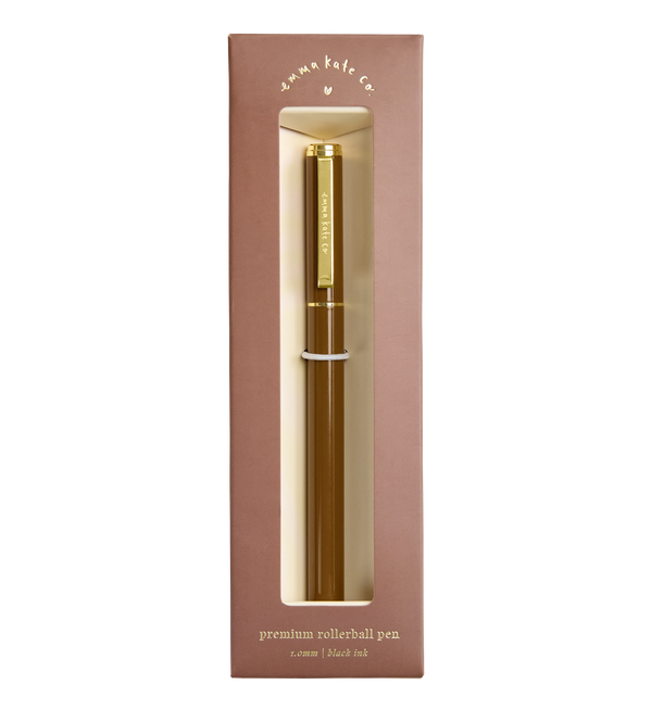 Emma Kate Co Metal Rollerball Pen in Muse presented in luxe gift box