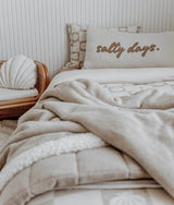 Salty Days Cotton Pillowcase | Bengali Collections